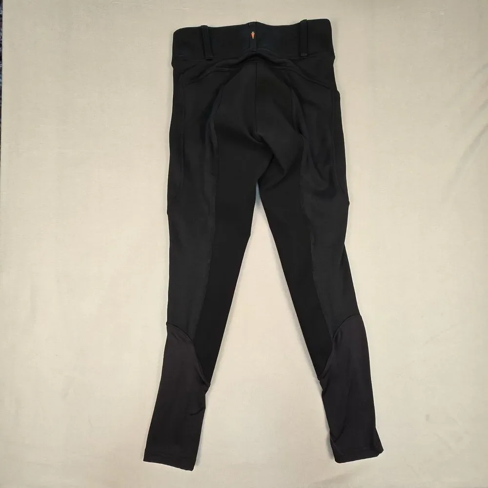Kerrits Pants Women's Size Large Black Pull On Stretch Horse Riding Equestrian - Picture 2 of 8